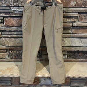 Montbell OD Pants Classic Tan Hiking Climbing Chinos